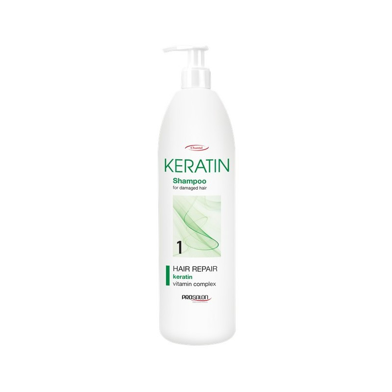 Keratinový šampón Prosalon Professional s vitamíny (1000 ml)