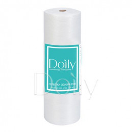 Doily® wipes in roll 30x20 cm (100 pcs/roll) 40 g/m2 non-woven - smooth