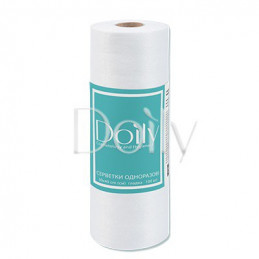 Doily® napkins in roll 30x40 cm (100 pcs/roll) 40 g/m2 non-woven fabric - mesh
