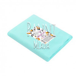 Universal mat Panni Mlada™ 0,8x2,1 m (1 pcs/pack) made of spunbond 45 g/m2 - mint