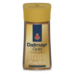 DALLMAYR COFFEE GOLD 200 g GLAS TASSE